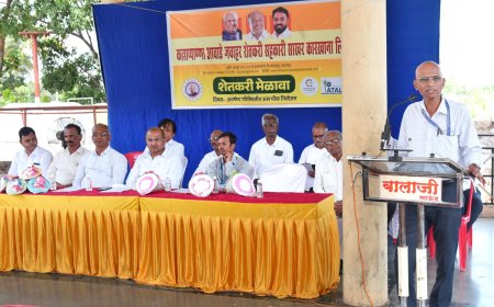 अवर्षण परिस्थितीत ऊस पीक संवर्धनाबाबत आवाडे कारखान्याचा शेतकरी मेळावा