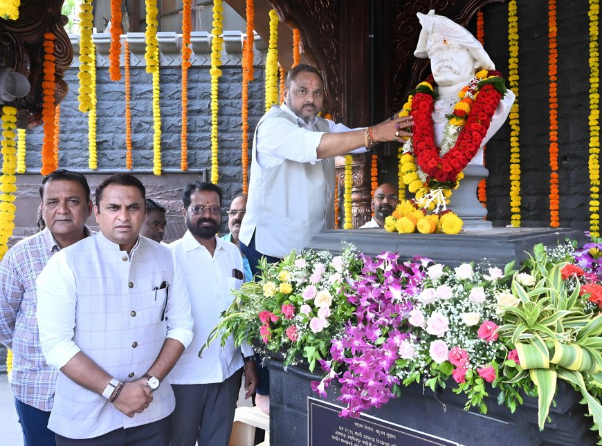 शाहू महाराजांच्या विचारांवरच जयसिंगपूर शहराची वाटचाल : आमदार राजेंद्र पाटील-यड्रावकर