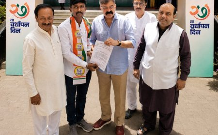 सुशांत मल्लाडे यांची  व्यसनमुक्ती सेलच्या जिल्हाध्यक्षपदी निवड