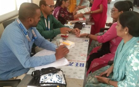 संभाजीपूर येथील शिबिरात २७७ जणांची तपासणी