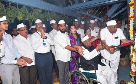 कल्लाप्पाण्णा आवाडे जवाहर कारखान्याच्या 34 व्या हंगामाकरीता बाॅयलर अग्निप्रदीपन समारंभ संपन्न