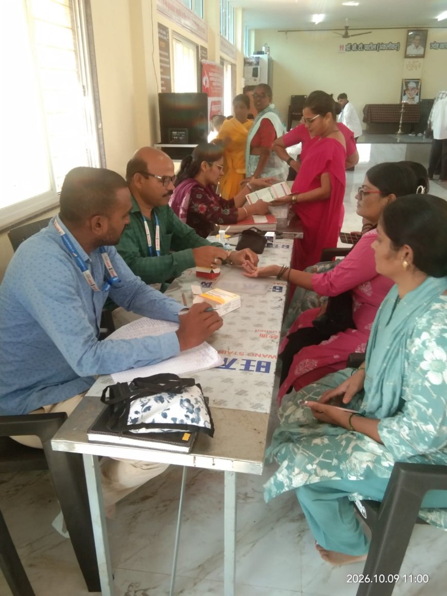 संभाजीपूर येथील शिबिरात २७७ जणांची तपासणी